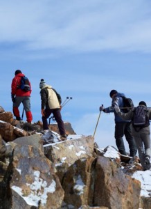 Hiking Mt Kenya